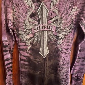 Sinful size medium long sleeve thermal